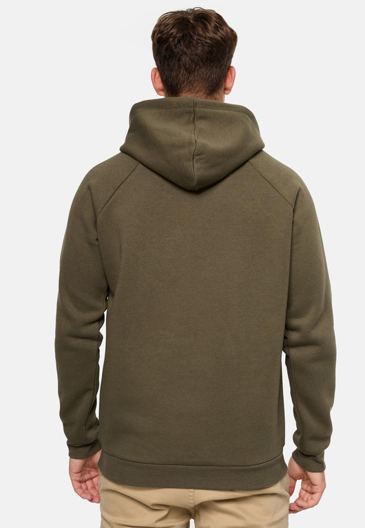 Indicode Herren Virginia Sweatshirt mit Kapuze | Hoodie Kapuzenpullover für Männer