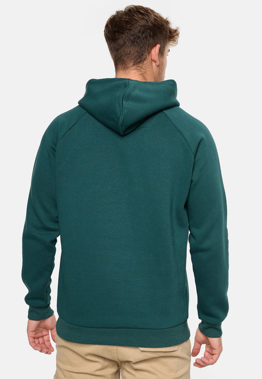 Indicode Herren Virginia Sweatshirt mit Kapuze | Hoodie Kapuzenpullover für Männer