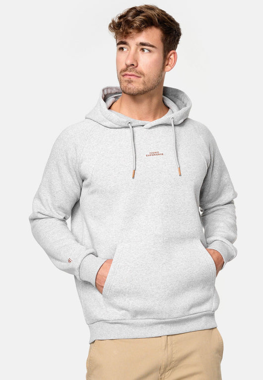 Indicode Herren Virginia Sweatshirt mit Kapuze | Hoodie Kapuzenpullover für Männer