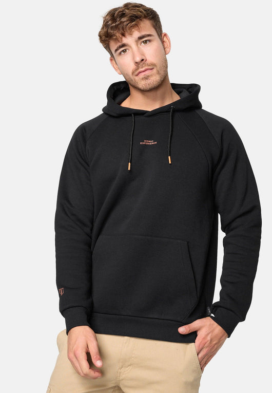 Indicode Herren Virginia Sweatshirt mit Kapuze | Hoodie Kapuzenpullover für Männer