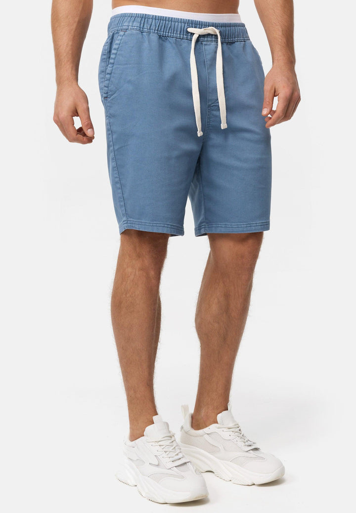 Indicode Herren Kendari Chino Shorts aus 80% Baumwolle - INDICODE