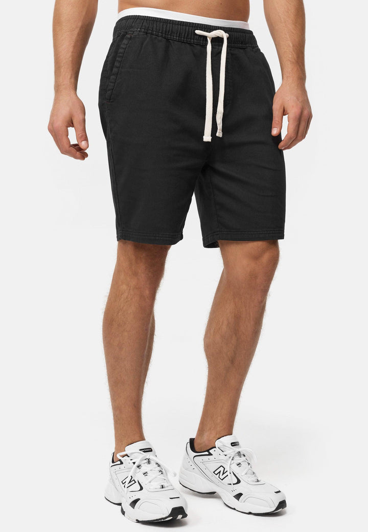 Indicode Herren Kendari Chino Shorts aus 80% Baumwolle - INDICODE