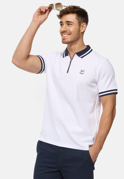 Indicode Herren Limbo Poloshirt aus 100% Baumwolle