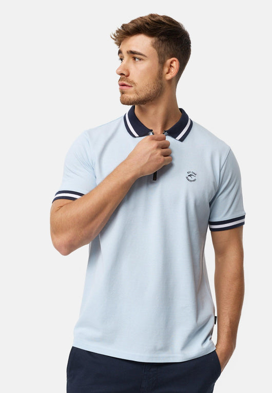 Indicode Herren Limbo Poloshirt aus 100% Baumwolle