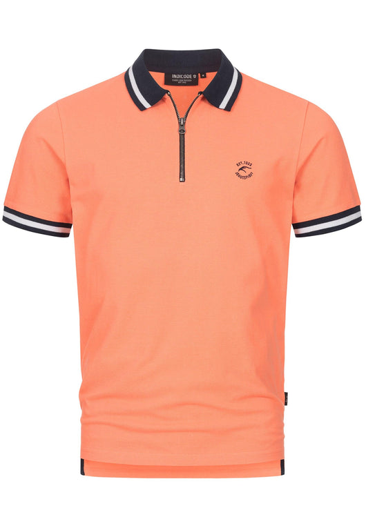 Indicode Herren Limbo Poloshirt aus 100% Baumwolle