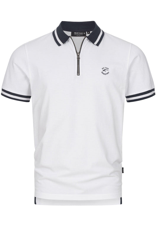 Indicode Herren Limbo Poloshirt aus 100% Baumwolle