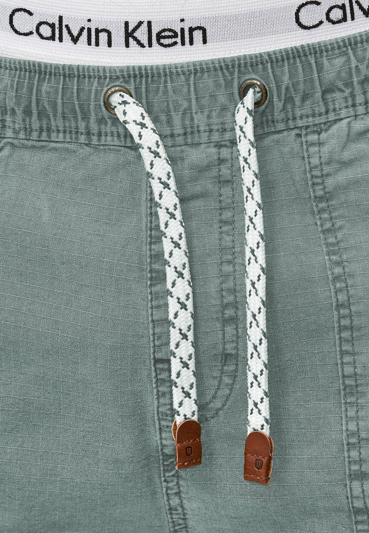 Indicode Herren Stoufville Chino Shorts mit 3 Taschen und Kordel aus 98% Baumwolle - INDICODE