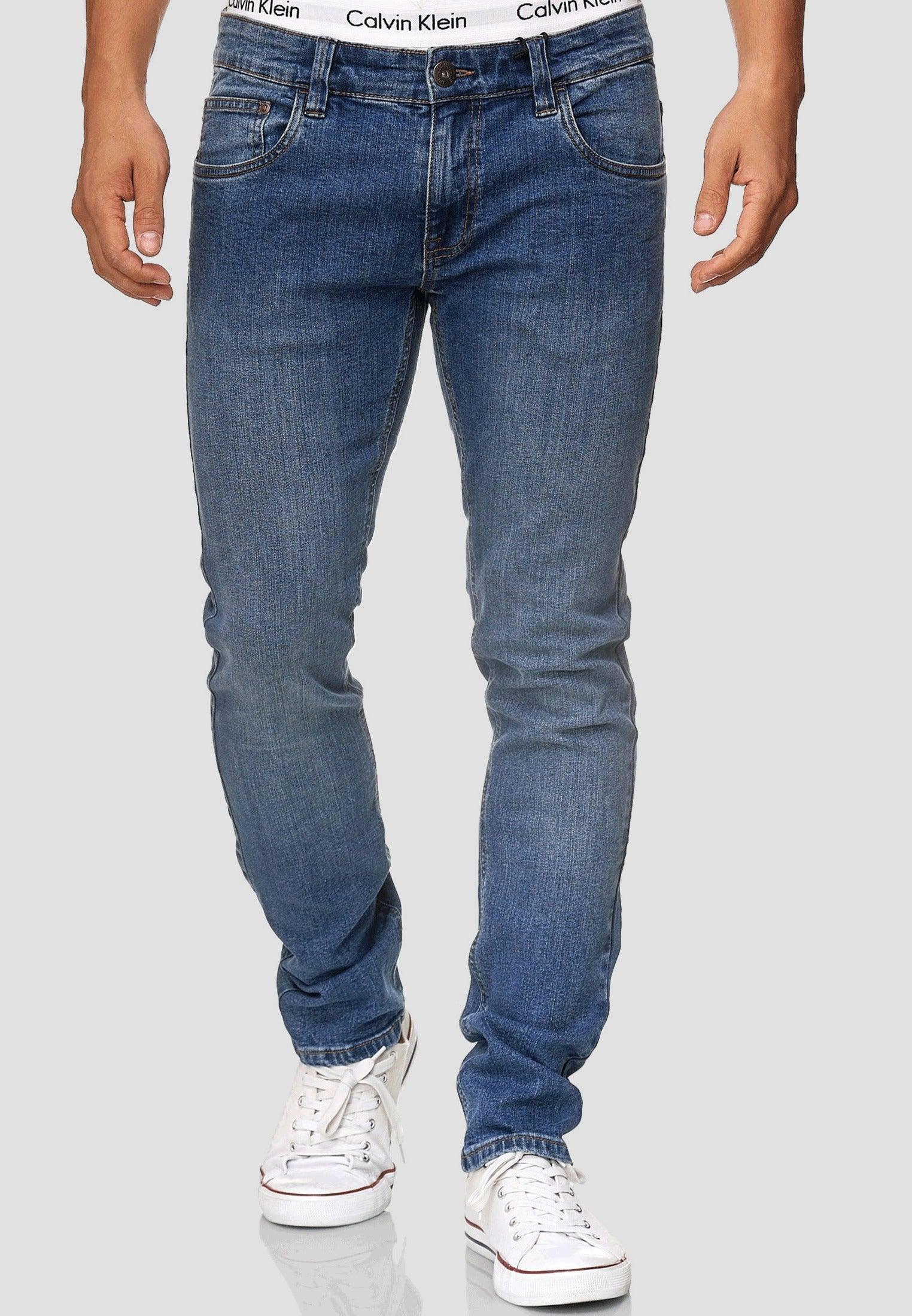 Indicode Herren Texas Jeanshose aus Baumwoll-Mischung mit Stretch-Anteil bundle Produktbild