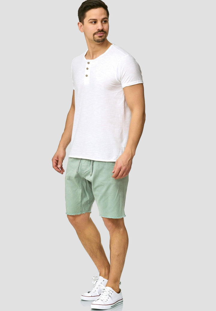 Indicode Herren Carver Chino Shorts aus 100% Baumwolle - INDICODE