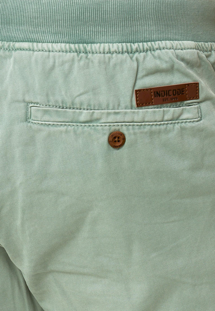 Indicode Herren Carver Chino Shorts aus 100% Baumwolle - INDICODE