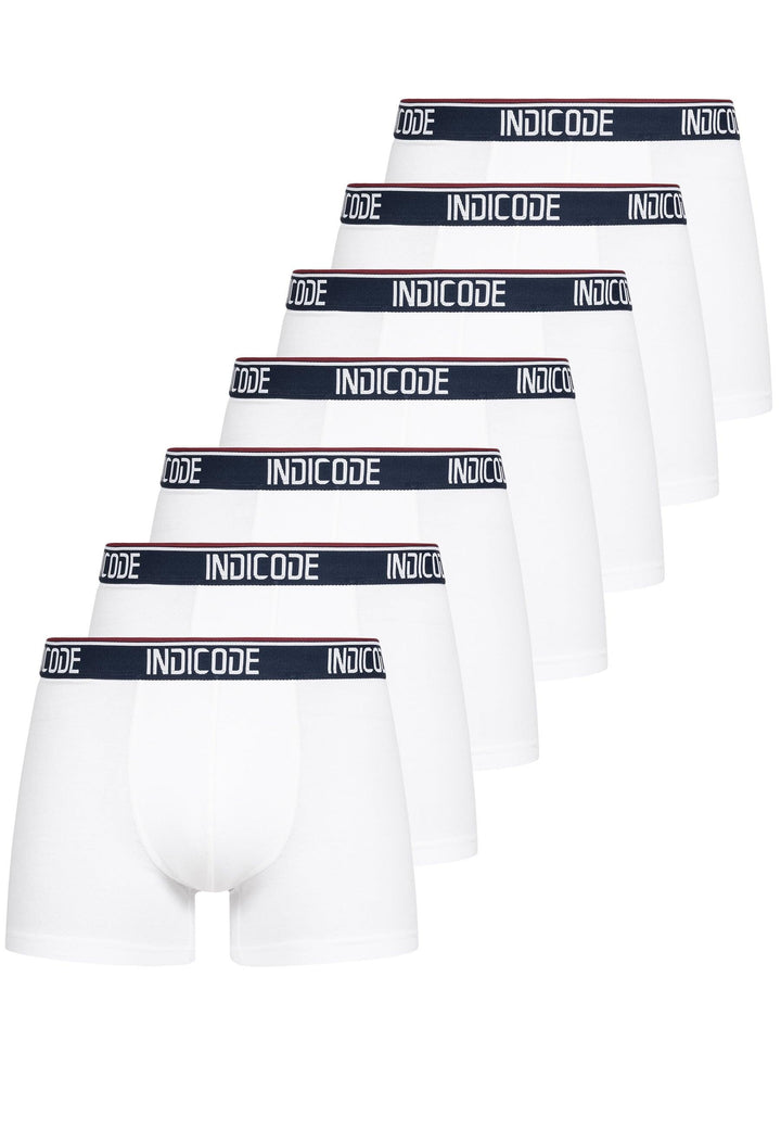 Indicode Herren Johnny 7er Pack Boxershorts aus 95% Baumwolle - INDICODE