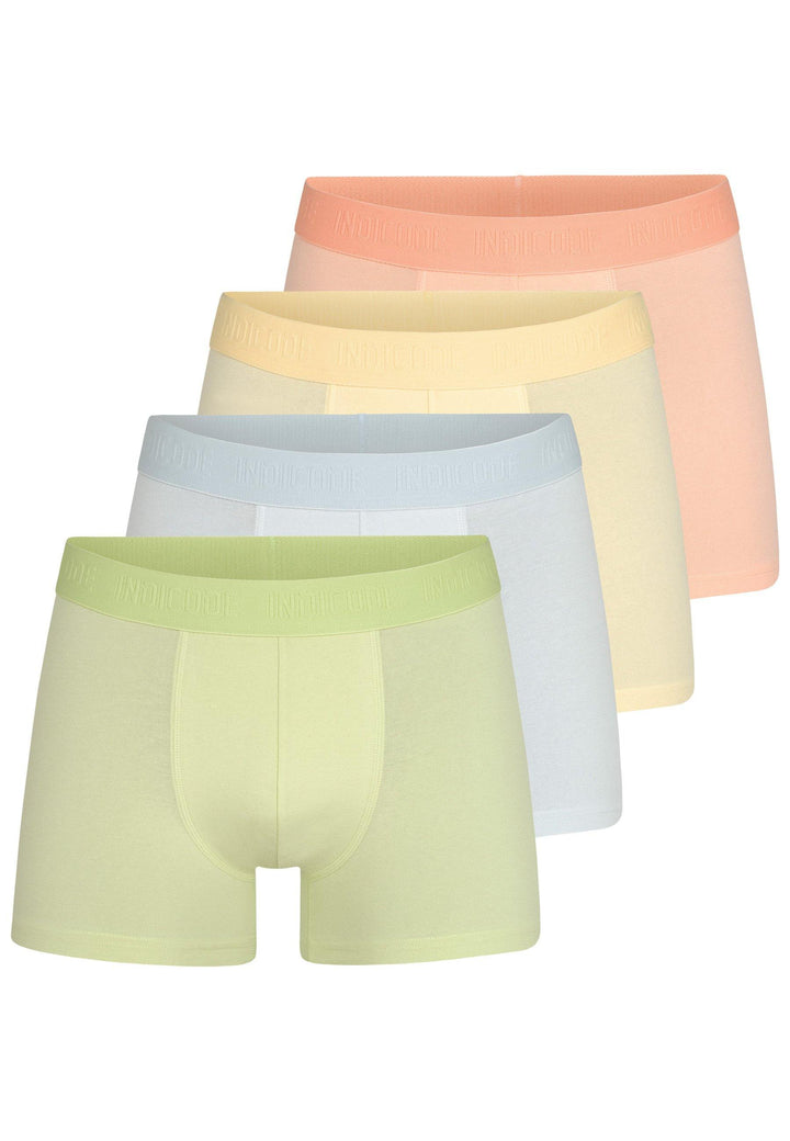 Indicode Herren Matthesen 4er Pack Boxershorts aus 98% Baumwolle - INDICODE
