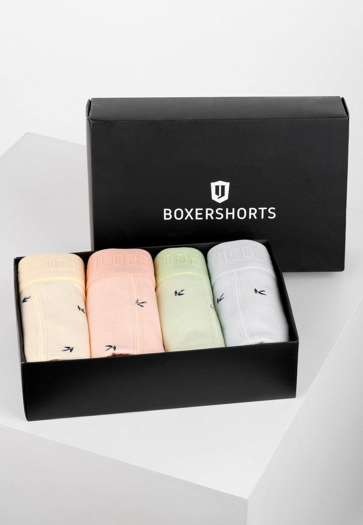 Indicode Herren Matthesen 4er Pack Boxershorts aus 98% Baumwolle - INDICODE