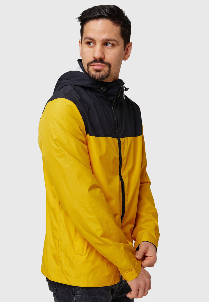 Indicode Herren Holmes Windbreaker mit Kapuze & Reißverschluss - INDICODE