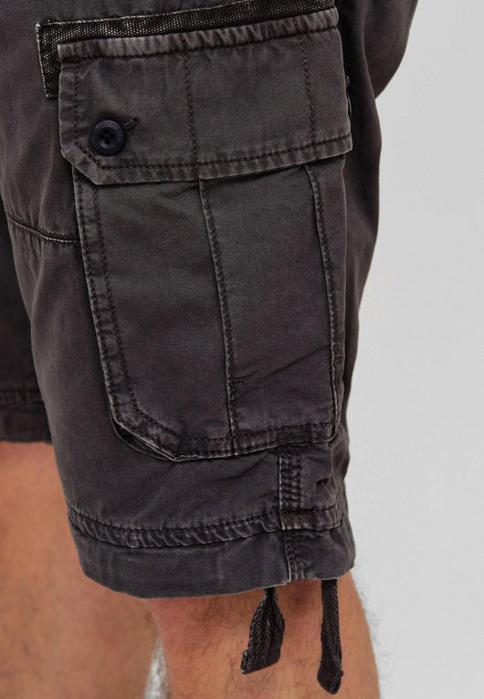 Indicode Herren Abner Cargo Shorts mit 7 Taschen aus 100% Baumwolle