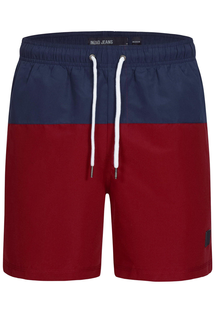 Indicode Herren Pruitt Badehose mit 3 Taschen und Tunnelzug - INDICODE